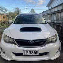 Freshly detailed Subaru WRX in Te Awamutu